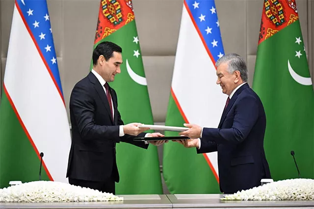 Uzbekistan, Turkmenistan Sign Wide-Ranging Cooperation Agreements in Tashkent