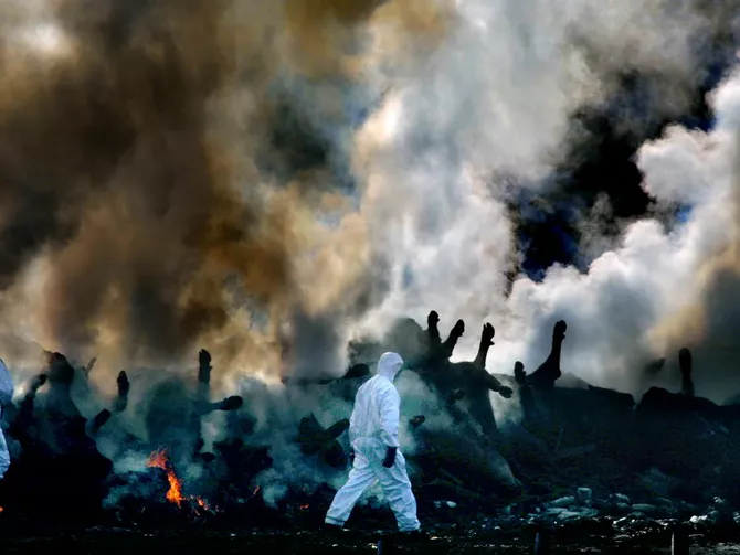 Russia Declares Heightened Readiness Amid Disease Fears
