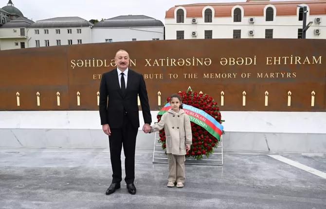 Azerbaijan's President Ilham Aliyev