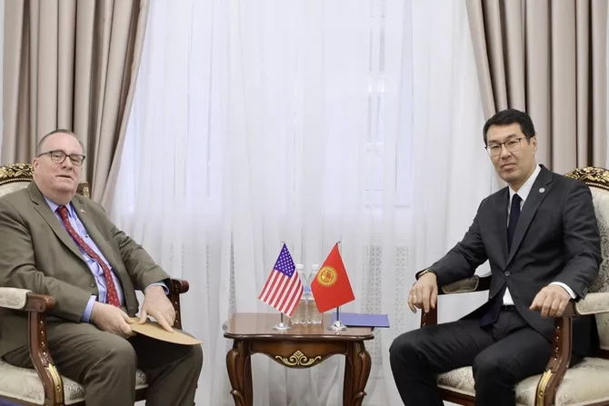 Kyrgyz Deputy FM Meets US Ambassador to Boost Bilateral Ties