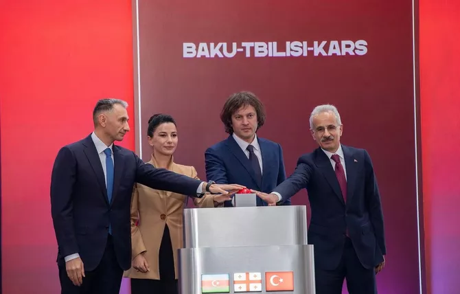 Upgraded Baku–Tbilisi–Kars Railway Commissioned in Georgia