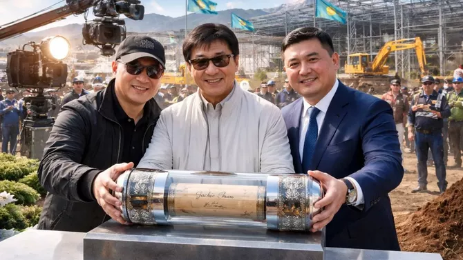 Jackie Chan to Shoot New Movie in Kazakhstan