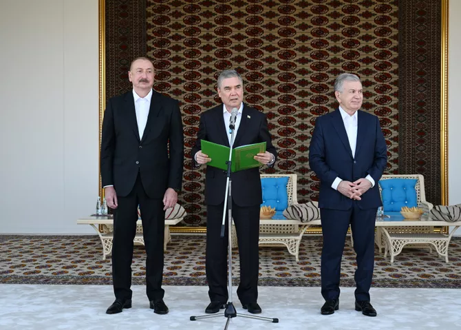 Azerbaijan's President Ilham Aliyev