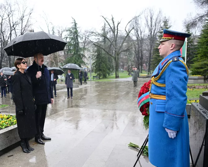 Latest News & Breaking Stories | Stay Updated with Caspianpost.com - Ilham Aliyev Visited Monuments to Heydar Aliyev and Milorad Pavić in Belgrade.