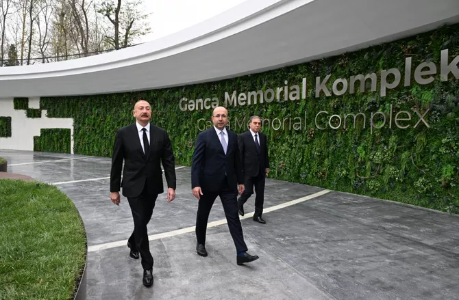 Azerbaijan's President Ilham Aliyev