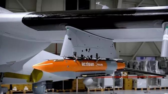 Türkiye Tests Tolun-P Bunker-Busting Munition with Akinci Drone
