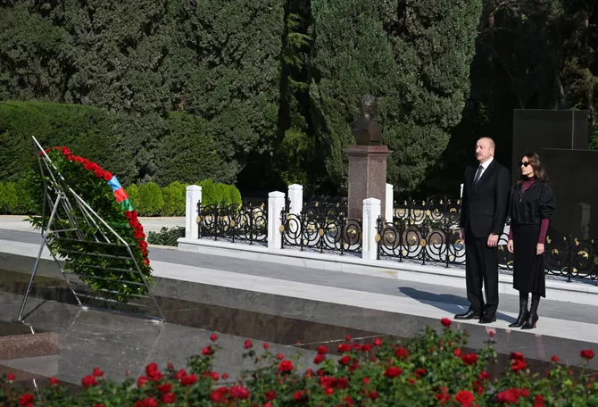 Azerbaijan's President Ilham Aliyev