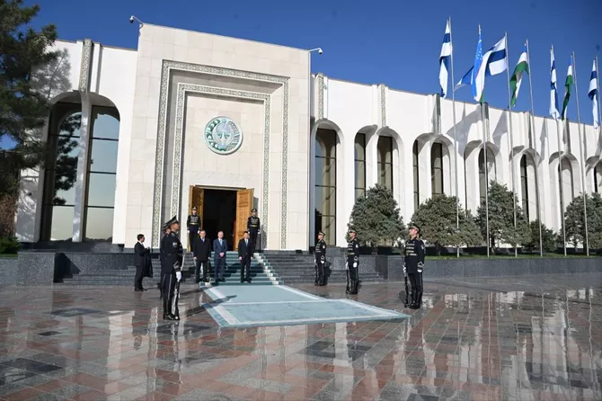 Latest News & Breaking Stories | Stay Updated with Caspianpost.com - President of Finland Wraps Up Official Visit to Uzbekistan