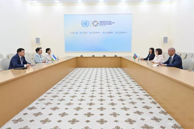 Latest News & Breaking Stories | Stay Updated with Caspianpost.com - Azerbaijan Parliament Speaker Holds Meeting with Uzbek Counterpart