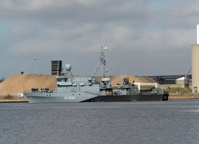 Germany Eyes Minesweeper Deployment Near Hormuz