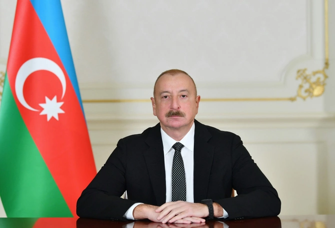 Azerbaijan’s President Congratulates Turkish People on PKK Terrorist Group’s Decision to Dissolve Itself