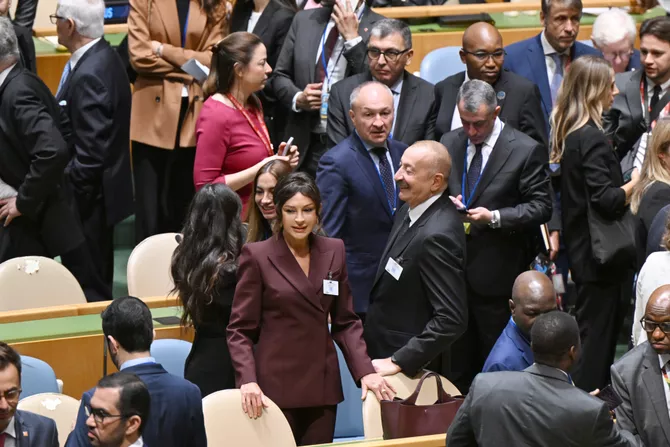 Azerbaijan's President Ilham Aliyev