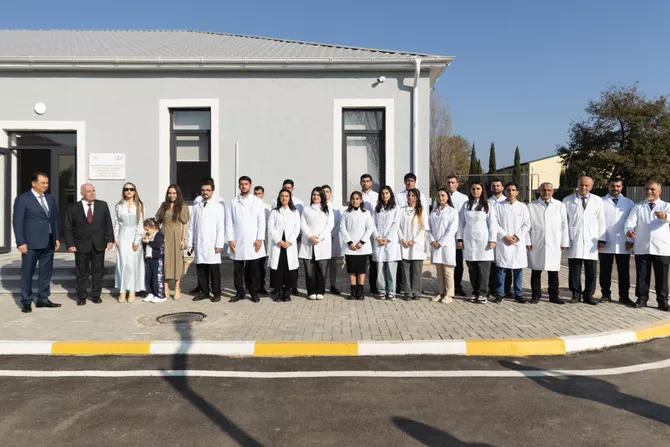 Azerbaijan's Heydar Aliyev Foundation VP Explores State-of-the-Art Veterinary Clinic in Lankaran
