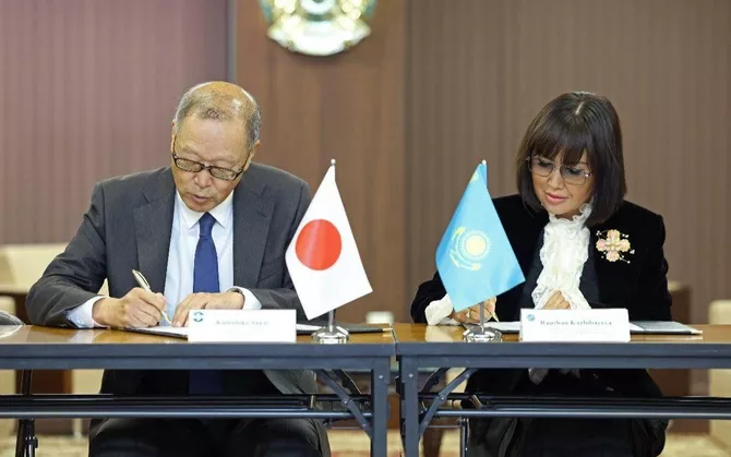 Kazakh, Japanese Media Outlets Sign Cooperation Agreement