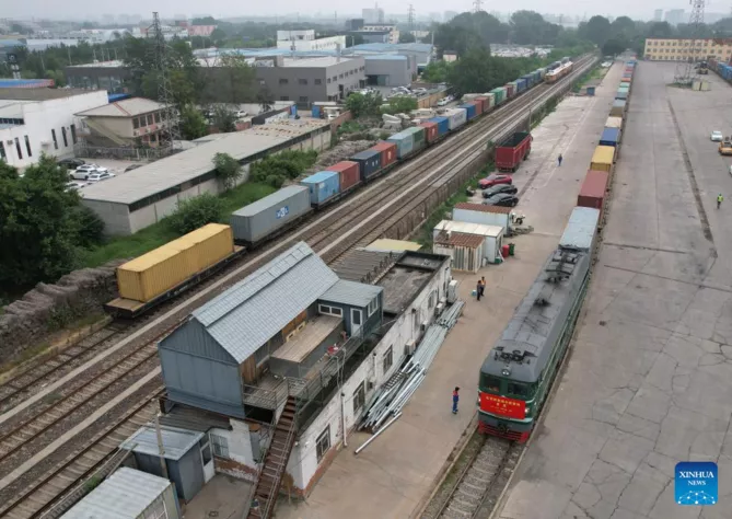 Latest News & Breaking Stories | Stay Updated with Caspianpost.com - China Launches Freight Train Connecting Beijing to Baku, Azerbaijan