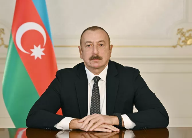 Azerbaijan's President Praises Strategic Partnership with China