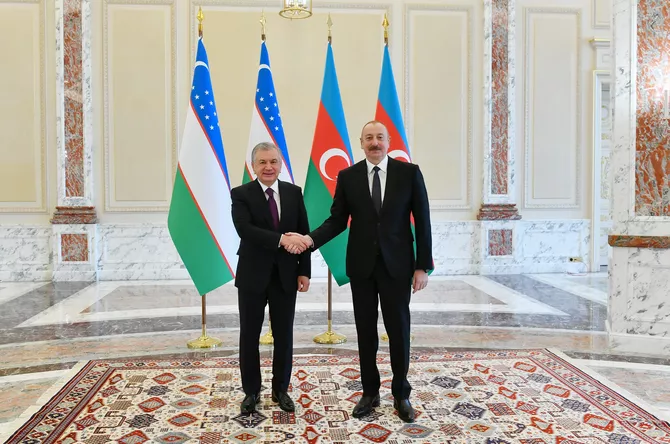 Latest News & Breaking Stories | Stay Updated with Caspianpost.com - President Ilham Aliyev Gives Interview to Uzbekistan’s National News Agency