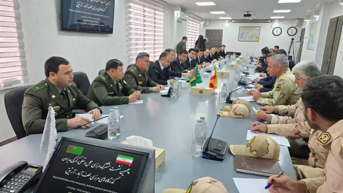 Iran and Turkmenistan Hold Talks on Border Cooperation