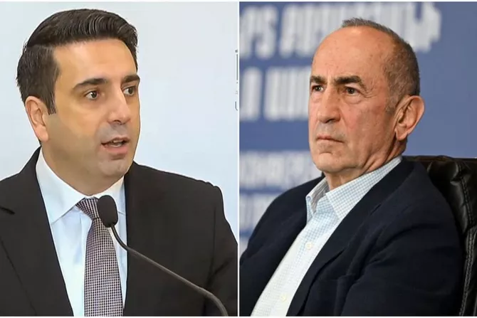 Armenian Parl't Speaker Seeks Court Action Against Ex-President Kocharyan