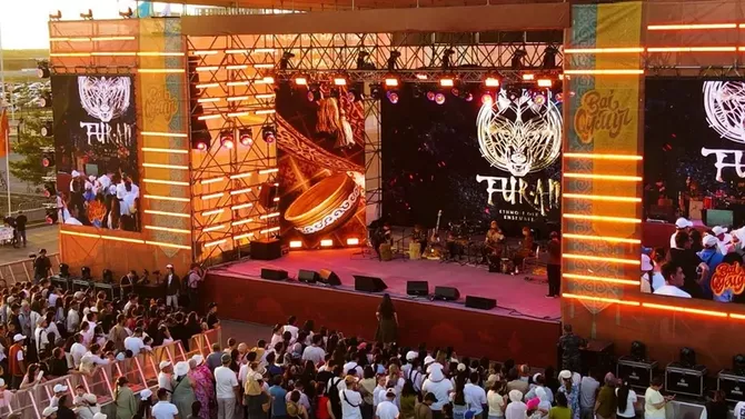 Kazakhstan's BaiQymyz Festival Draws 40,000 Visitors with 200,000 Liters of Kumis