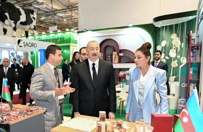 Latest News & Breaking Stories | Stay Updated with Caspianpost.com - President Ilham Aliyev Visits 19th Caspian Agro Week and 31st InterFood Azerbaijan