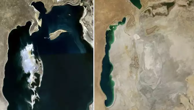 Not even a drop of the Amu Darya is nowadays reaching the Aral Sea