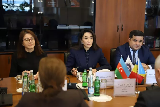 Azerbaijani Ombudsperson Meets ENOC President to Discuss Child Rights Collaboration