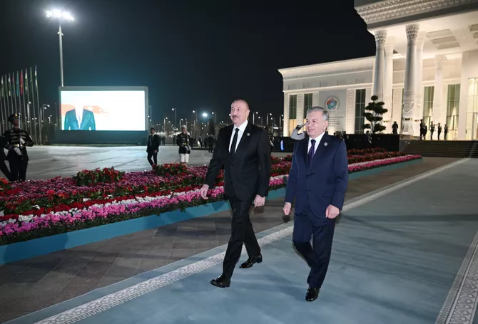 Latest News & Breaking Stories | Stay Updated with Caspianpost.com - President Ilham Aliyev Concluded Visit to Uzbekistan