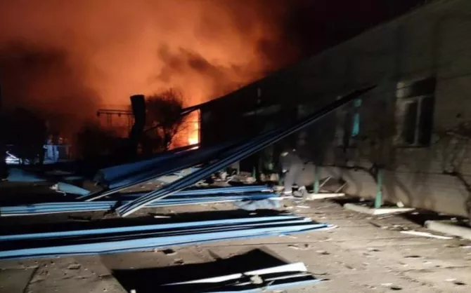 Russian Attack Damages Power Infrastructure in Odesa