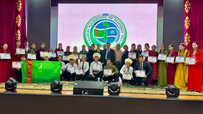 Turkmen Embassy Celebrates 30 Years of Neutrality at Kazakh University