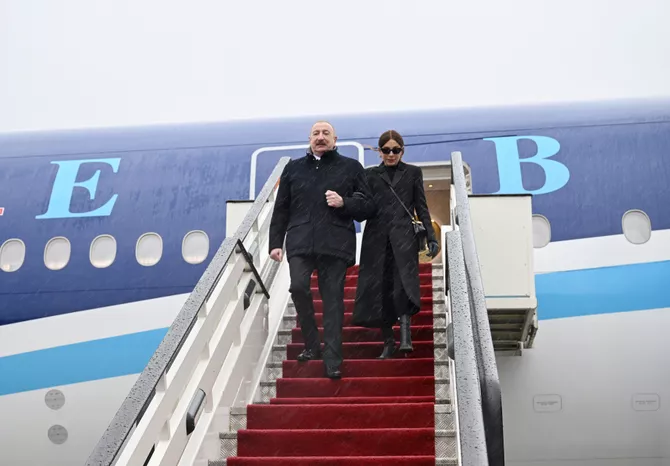 Latest News & Breaking Stories | Stay Updated with Caspianpost.com - President Ilham Aliyev Arrived in Serbia on Official Visit