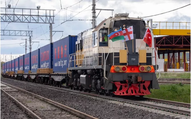 Latest News & Breaking Stories | Stay Updated with Caspianpost.com - Upgraded Baku–Tbilisi–Kars Railway Commissioned in Georgia
