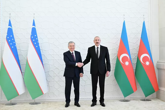 Latest News & Breaking Stories | Stay Updated with Caspianpost.com - President Ilham Aliyev Gives Interview to Uzbekistan’s National News Agency