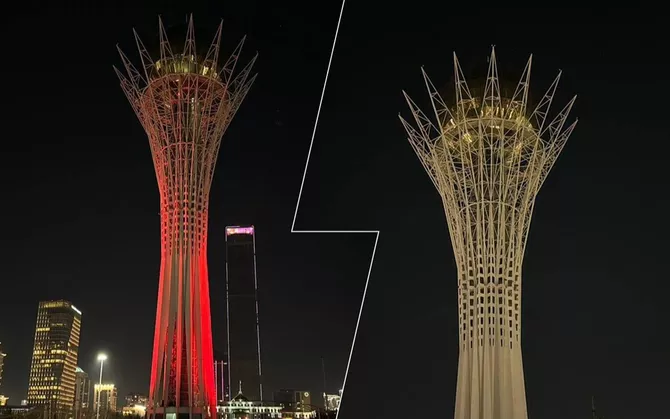 Kazakhstan Joins Earth Hour with 500+ Landmarks