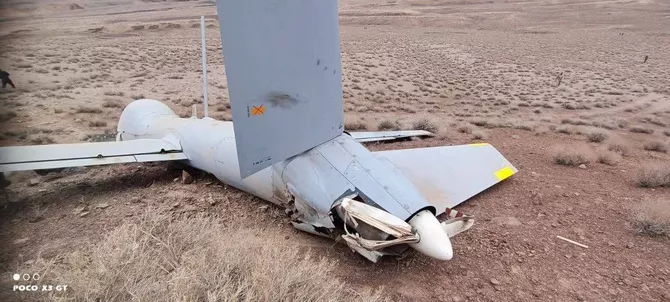 Latest News & Breaking Stories | Stay Updated with Caspianpost.com - Iran's IRGC Shoots Down Israeli Drone – PHOTOS