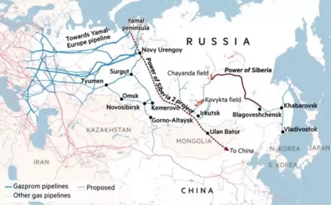 Latest News & Breaking Stories | Stay Updated with Caspianpost.com - Power of Siberia 2 — Why Moscow and Beijing Have Still Not Signed Their Main Gas Contract