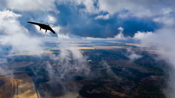 Military Drone Makes Emergency Landing in Southern Kazakhstan During Training Flight