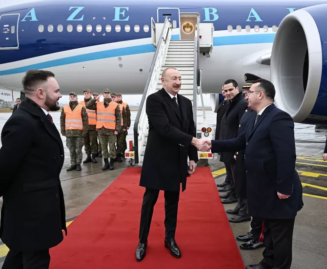 Latest News & Breaking Stories | Stay Updated with Caspianpost.com - President Aliyev Pays Official Visit to Slovakia