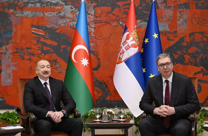 Latest News & Breaking Stories | Stay Updated with Caspianpost.com - President Ilham Aliyev Held One-On-One Meeting With Serbian President Aleksandar Vučić in Belgrade