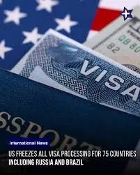 US Freezes Visas for 75 Countries, Kyrgyzstan Included