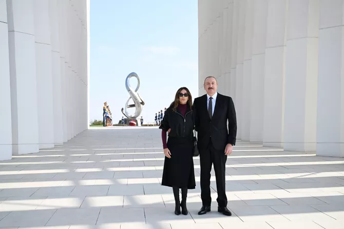 Azerbaijan's President Ilham Aliyev