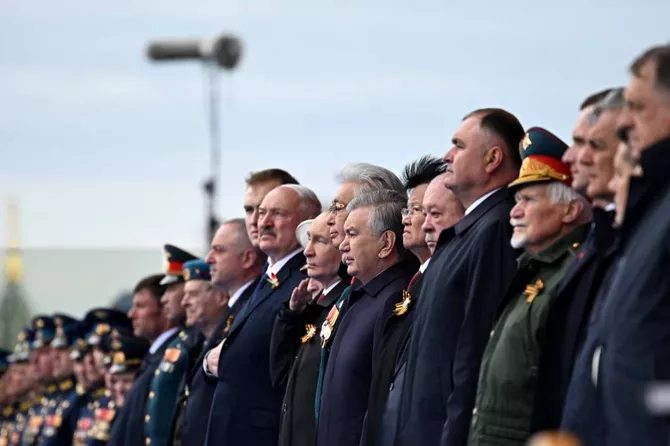 Latest News & Breaking Stories | Stay Updated with Caspianpost.com - Uzbek President Takes Part in Ceremonies Commemorating 81st Victory Anniversary