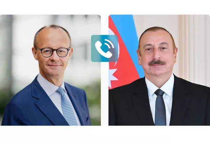 Aliyev, Merz Discuss Azerbaijan-Germany Ties, Regional Peace