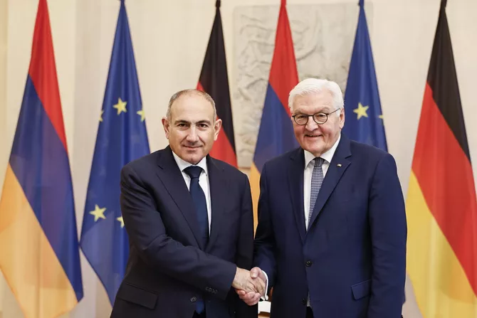 Pashinyan, Steinmeier Discuss Armenia-Germany Cooperation