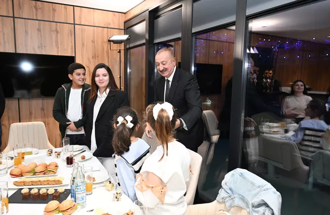 Azerbaijani President Ilham Aliyev