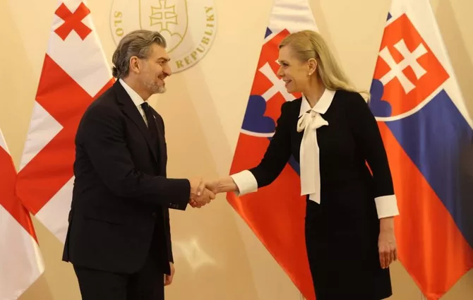 Georgia and Slovakia Highlights Positive Dynamics of Bilateral Relations