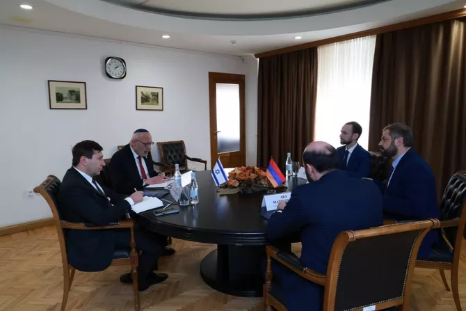 Armenia, Israel Discuss Joint Investments, Trade Ties