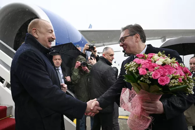 Latest News & Breaking Stories | Stay Updated with Caspianpost.com - President Ilham Aliyev Arrived in Serbia on Official Visit