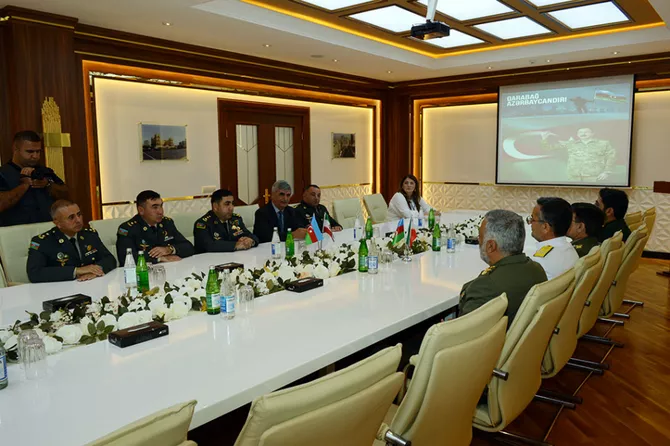 Latest News & Breaking Stories | Stay Updated with Caspianpost.com - Iran’s Supreme National Defense University Delegation Visits Azerbaijan