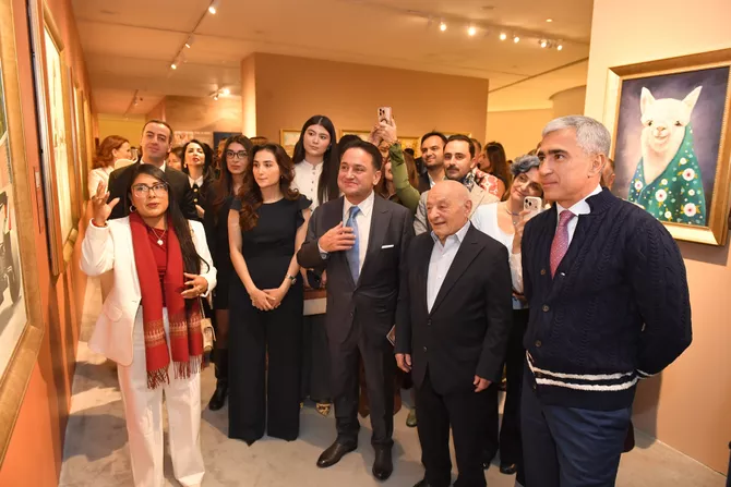 Latest News & Breaking Stories | Stay Updated with Caspianpost.com - Heydar Aliyev Center Welcomes Peruvian Artist Sol Alejo's Exhibition